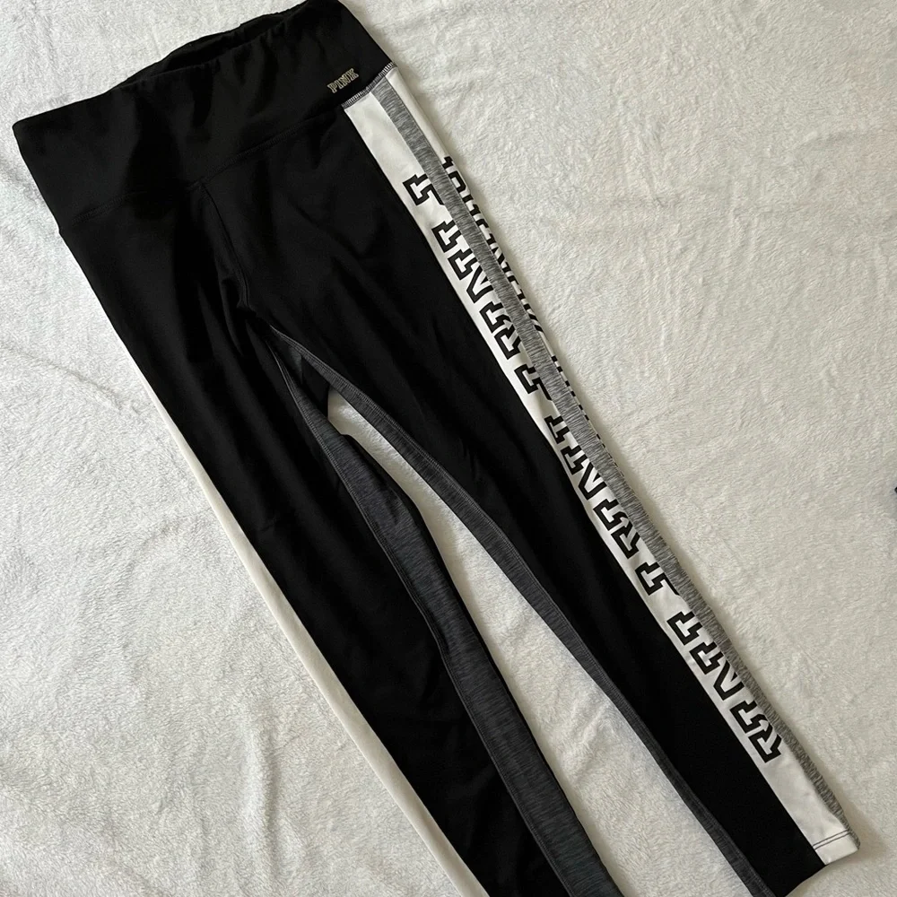 5 Piece Bundle Pink Champion Gap Fit Size M Black White Gray Yoga Work out